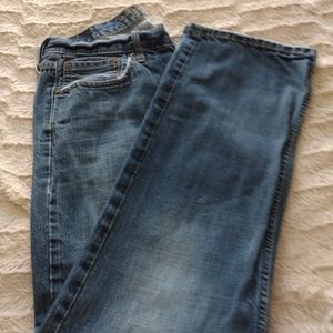 American Eagle Jeans Mens 32x30 Original Straight Medium Wash